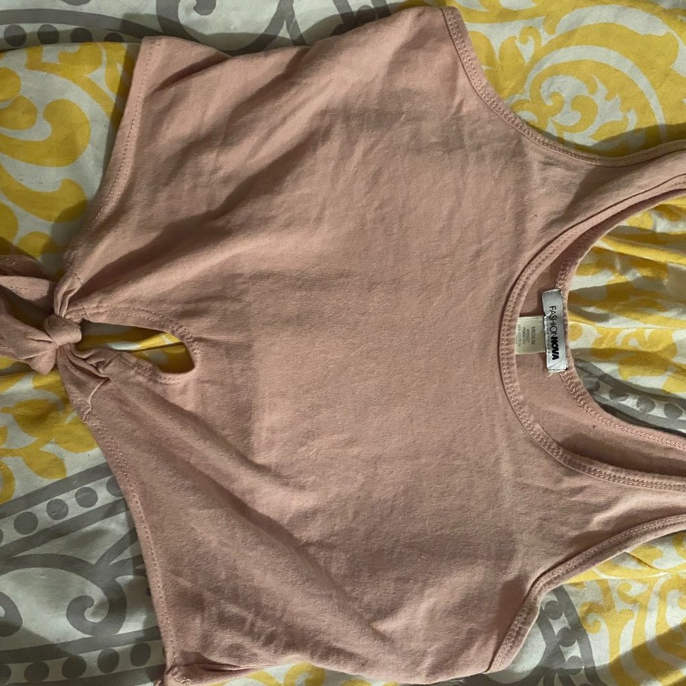 Light Pink Crop top